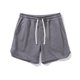 thumbnail image 4 of pstuiky Hombres bajos, Pantalones cortos casuales de moda para hombre, de color liso, con bolsillo y cintura elástica. Pantalones cortos de golf, 4 of 8