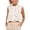 White, variant on Boho Lace Trim Sleeveless Button Down Front Tie Flowy Crop Top for Women Beach Summer Casual Blue,S