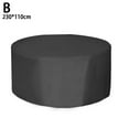thumbnail image 1 of Large Round Waterproof Garden Patio Furniture Cover Table Outdoor Rattan Y1F2, 1 of 9
