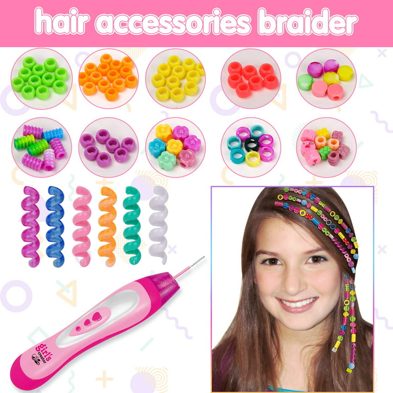 SAI 33 Stylish Small Round Size hair beads for Kids & Girls Women Hair pack  of