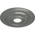 thumbnail image 3 of Ekena Millwork 15 3/4"OD x 3 1/4"ID x 1"P Galway Ceiling Medallion (Fits Canopies up to 3 1/4"), Hand-Painted Silver, 3 of 6