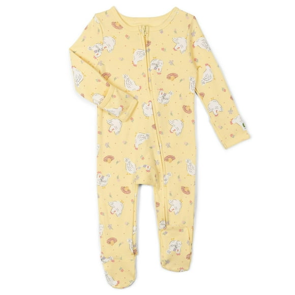 Traje de una pieza John Deere para recién nacido con cremallera Sleep N' Play