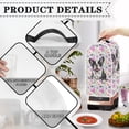 thumbnail image 4 of HELLHERO Kitchen Blender Dust Covers 1Pcs Floral Bulldog 4 of July Food Processor Cover, 4 of 6