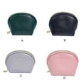 thumbnail image 2 of stanreset Trousse de Maquillage Multifonctionnelle Imperméable en Cuir avec Fermeture Éclair Rouges à Lèvres Sac Cosmétique Organisateur de Voyage Étui de Beauté Noir, 2 of 9