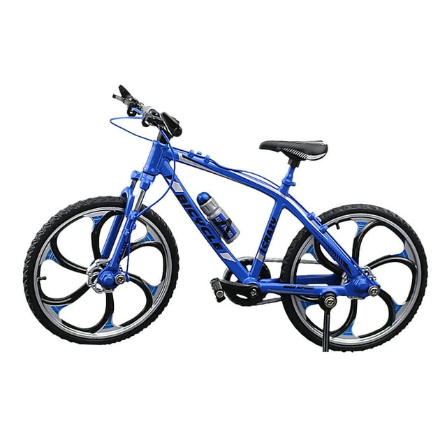 Mikilon Mini Vélo de Course en Alliage Jouet Mini Vélo de Montagne pour Décoration de Véhicule et de Maison