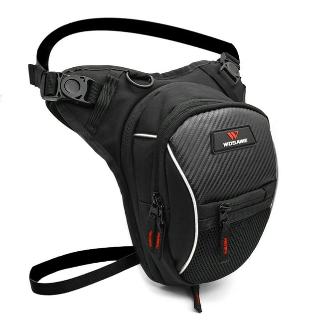 Bolsa para bicicleta Multifuncional Caída reflectante Bolsa de la pierna Motocicleta Bicicleta Cicli Wosawe Bolsa para bicicleta