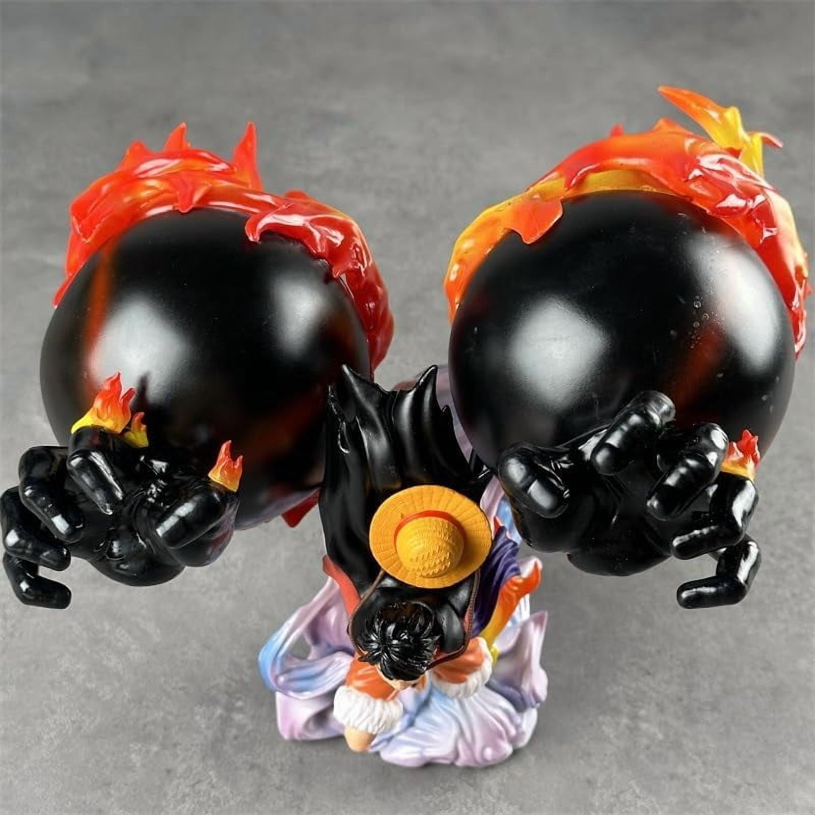 Luffy Action Figure Double Fist Third Gear Monkey·D·Luffy Figures 20CM/7.9inch PVC Character Anime Figures Statue Collection Decoration Gift
