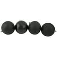 thumbnail image 3 of Northlight 12ct Shatterproof 4-Finish Christmas Ball Ornament Set 4" - Black, 3 of 3