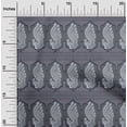 thumbnail image 1 of oneOone Polyester Lycra Fabric Peacock Block Printed Craft Fabric BTY 56 Inch Wide, 1 of 4