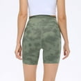 thumbnail image 4 of Women High Waist Biker Shorts Running Yoga Shorts Workout Gym Cycling Shorts with Pockets, 4 of 9
