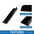 thumbnail image 5 of Unique Bargains Car Side Skirt 45cm/17.72in Exterior Rocker Splitter Diffuser Kit Universal High Toughness Gloss Black, 5 of 7