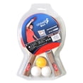 thumbnail image 2 of Table Tennis 2 Player Set 2 Table Tennis Bats Rackets, 2 of 8