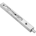 thumbnail image 3 of 2-Pack of Door Flush Bolt Latch Slide Locks (1 Pairs), Concealed Lever Action Security Bolts, Brushed Stainless Steel Slide Latches - 8" (22cm) Length, 3 of 5