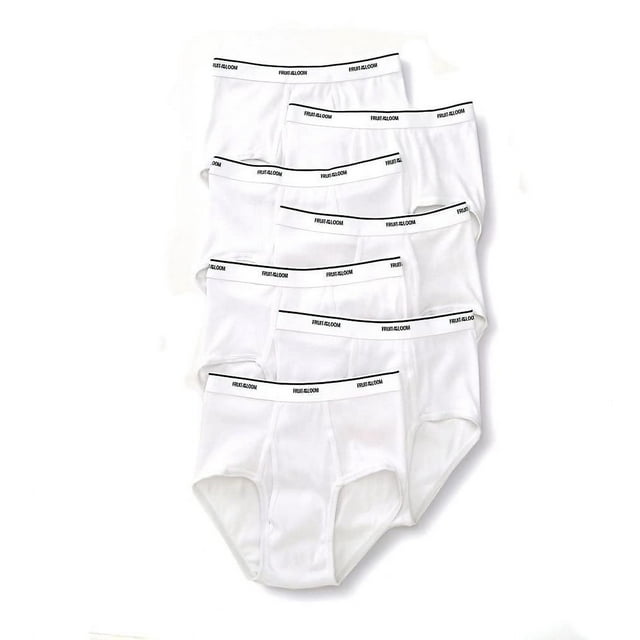 Paquete de 7 calzoncillos básicos para hombre Fruit of the Loom, blanco, talla X-Large