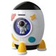 thumbnail image 1 of Rocket Piggy para niñas, , cajeros automáticos, de monedas de dinero electrónico con protección de contraseña, huella caja carga negra Sunnimix alcancía juguetes, 1 of 8