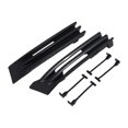 thumbnail image 3 of 1Pair Car Front Bumper Tow Hook Cover Cap Towing Hole Lid Trailer Trim Cap for Mercedes Benz C Class, 3 of 5