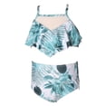 thumbnail image 3 of Esaierr Maillot de Bain pour Filles, Mode Imprimée, Séchage Rapide, Rafraîchissant, 2-12 Ans, 3 of 6