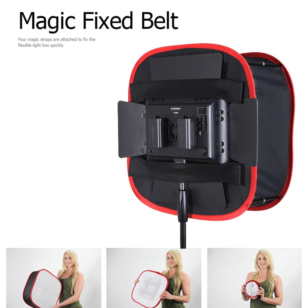 Universal Foldable Collapsible Portable Softbox Diffuser for LED Soft Light /KT 