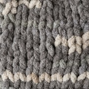 Bernat® Blanket™ #6 Super Bulky Polyester Yarn, Silver Steel 10.5oz/300g, 220 Yards