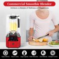 thumbnail image 3 of YIYIBYUS Quiet Commercial Blenders Fruit Juicer Smoothie Maker Mixer with Soundproof Shield 2200W Professional Blenders for Kitchen, 3 of 11