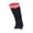 Black, variant on Kids Soccer Socks Striped Knee High Tube Socks Football Uniform Sports Socks for Boys Girls