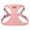 B, variant on No Pull Puppy Harness with Multifunction Dog Leash,Soft Adjustable No Choke Escape Proof Pet Harness Vest,Pink,M