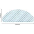 thumbnail image 5 of 100 Uds almohadillas de fregado para Ecovacs Deebot Ozmo T8 T9 Aivi N8 Pro + piezas, 5 of 5