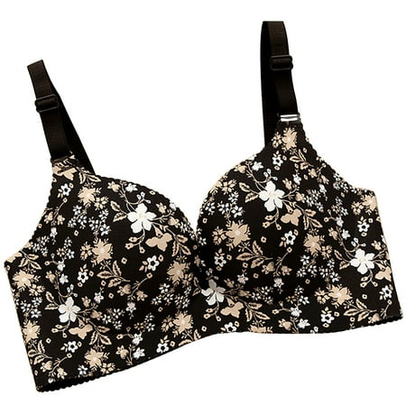 

ABIDE Seamless Bra Women Push up Wireless Adjustable Underwear Girl Silky Lingerie