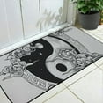 thumbnail image 2 of ONETECH Symbol Clouds Sun Square Floor Mat Rug for Home Entrance 19.68*47.24 in, 2 of 6