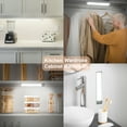 thumbnail image 2 of LEPOTEC 24LED Under Cabinet Light - Rechargeable Motion Sensor LED Light for Kitchen, Wardrobe, Closet, 2 of 6
