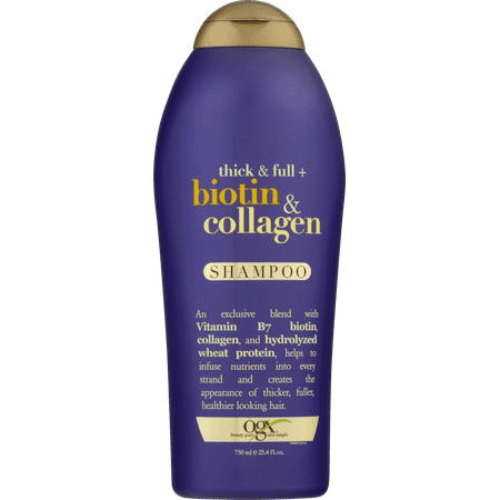 Thick and full biotin and collagen