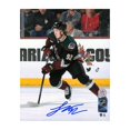 thumbnail image 1 of Logan Cooley Autographed Arizona Hockey Rookie 8x10 Photo, 1 of 2