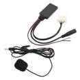 thumbnail image 1 of Car  IN Cable, Lightweight Stereo   Adapter Easy Installation with Microphone for Car Electronics, 1 of 8