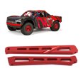 thumbnail image 4 of Front Rear Chassis Brace, CNC Machined Exquisite RC Chassis Brace Aluminum Alloy Stable  For 1/7 1/8 RC Car Red,Green, 4 of 8