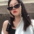 thumbnail image 3 of Fiudx Liquidación De Ofertas Flash Temperamento Gafas Cadena Retro Metal Colgante Perlas Cadenas Hombres/Mujeres, 3 of 6