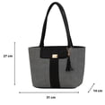 thumbnail image 3 of Bolso Cuadri De Mujer FANA Isadora Color CuadriBlanco 6 Bonita Compra Ya, M4023!!, 3 of 3