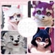 thumbnail image 5 of 6 pares de ojos acrílicos para disfraz de furry, 6 estilos, 2D, para cosplay, manualidades y disfraces., 5 of 9