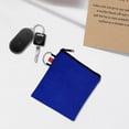 thumbnail image 4 of Vjnyvs Canvas Coin Purse, Solid Color Coin Purse Coin Bag with Zipper Women Coin Pouch for Credit Card ID Card Keys, 4 of 7