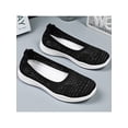 thumbnail image 4 of Gomelly Women Loafers Slip On Flats Low Top Flat Shoes Anti-Slip Pumps Party Work Casual Black 8.5, 4 of 5