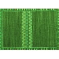 thumbnail image 1 of Ahgly Company Indoor Rectangle Abstract Green Modern Area Rugs, 2' x 4', 1 of 4