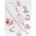 thumbnail image 4 of Correa para teléfono Tiostep Clip and Go con cartera bandolera rosa, 4 of 8