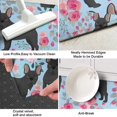 thumbnail image 3 of French Bulldog and Flower Kitchen Rug Mat,Kitchen Runner Rugs Non Skid Washable,Decorative Kitchen Floor Mats for Kitchen,Sink,Laundry,17"X47", 3 of 5