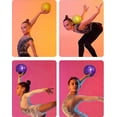 thumbnail image 3 of Pelota de gimnasia para niñas a prueba de explosiones de 15/18cm, entrenamiento para niños, práctica de baile, ejercicio, competición, pelota de gimnasia rítmica, 3 of 5