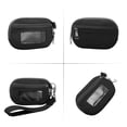 thumbnail image 6 of URSOFINE Small Nylon Wristlet Wallet for Women – Zip-Around Mini Coin Purse with Clear ID Window & Detachable Strap, Lightweight Card Holder for Travel, Gym & Everyday Use （Black）, 6 of 6