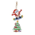 thumbnail image 3 of hirigin Christmas Diamond Key Chain Kits, 5D DIY Diamond Painting Key Ring Pendants Hanging Ornaments, 3 of 8