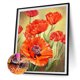 thumbnail image 2 of 5D diamante pintura flores completo redondo taladro DIY pared arte manualidades decoración del hogar Likrtyny Arte deco, 2 of 9