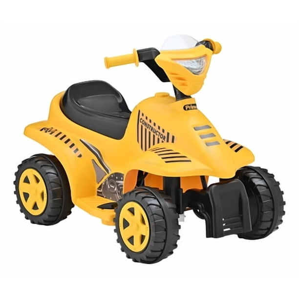 Cuatrimoto Eléctrica Infantil Prinsel Mini Quad 6v Amarillo