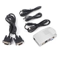 thumbnail image 1 of Caja convertidora universal para PC, adaptador de señal VGA a TV, AV, RCA, para ordenador portátil y PC, 1 of 14