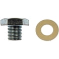 thumbnail image 4 of Dorman Oil Drain Plug 65245 AutoGrade; OE Replacement; 7/8 Inch Head; 1/2 Inch -20 Thread; 0.514 Inch Shank Length; Single; Without Magnetic Tip; With Gasket, 4 of 4