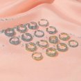 thumbnail image 1 of Anillos de cobre para los dedos del pie yuxing anillos abiertos ajustables Oro rosa, 1 of 3